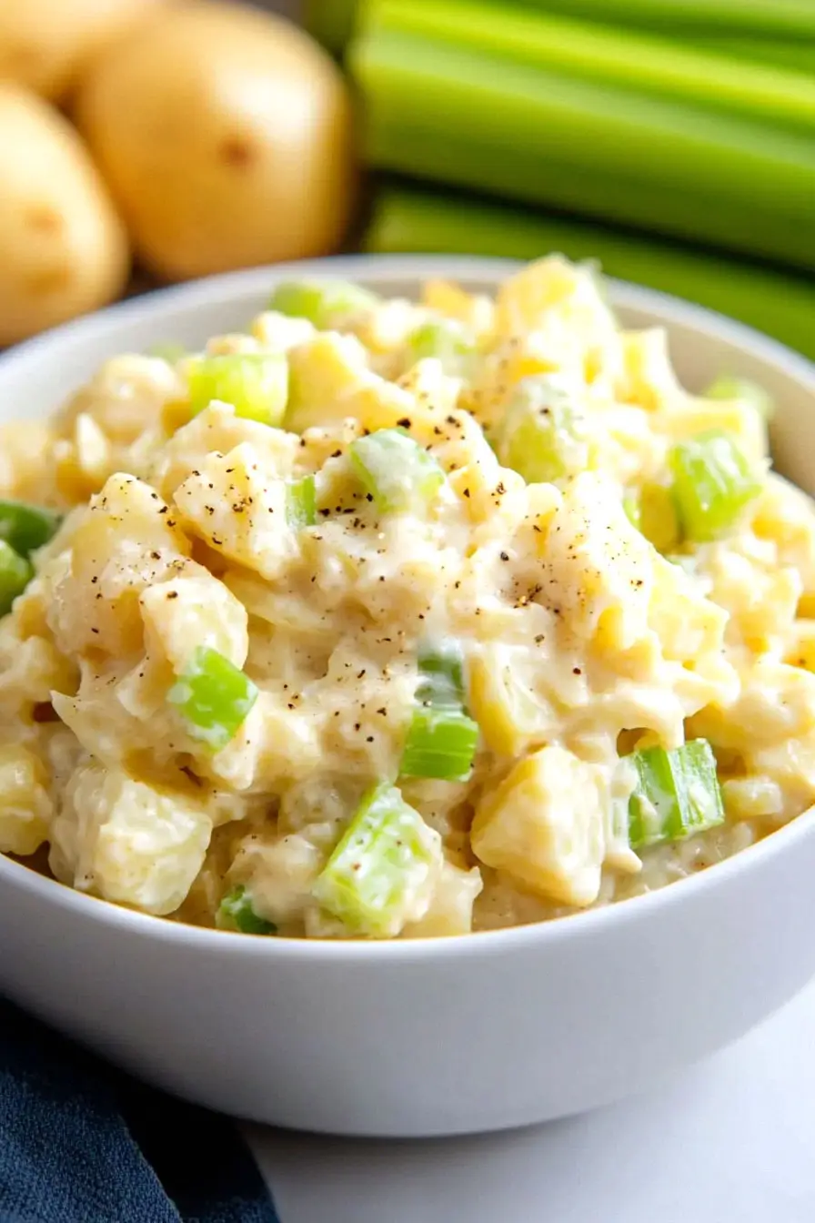 Fast Potato Salad Using Canned Potatoes