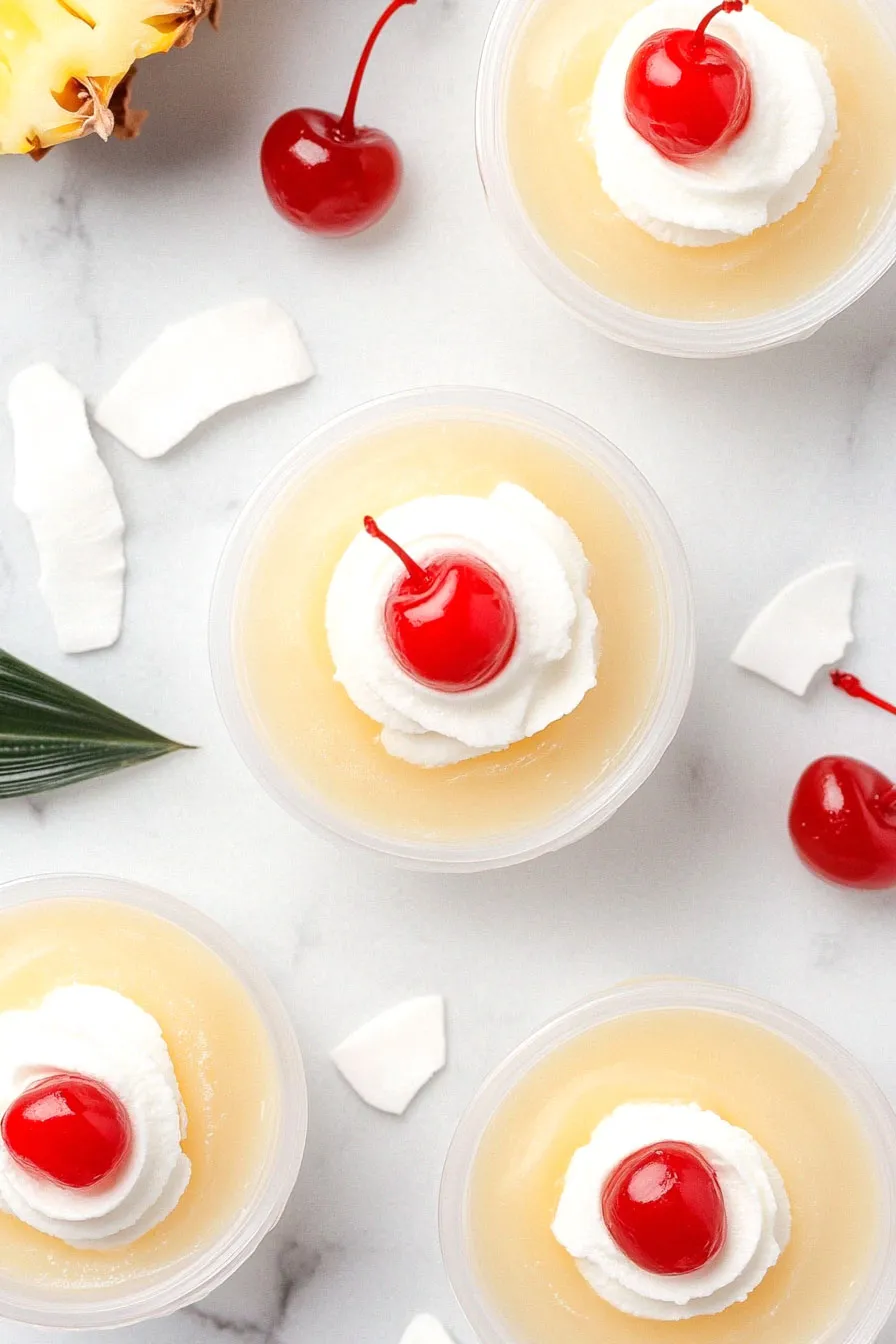 Best Piña Colada Jello Shots Recipe