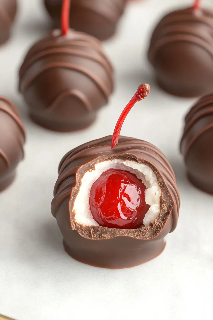Delicious Chocolate Covered Cherries