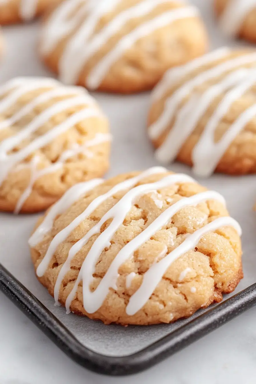Crispy Vegan Pineapple Cookies
