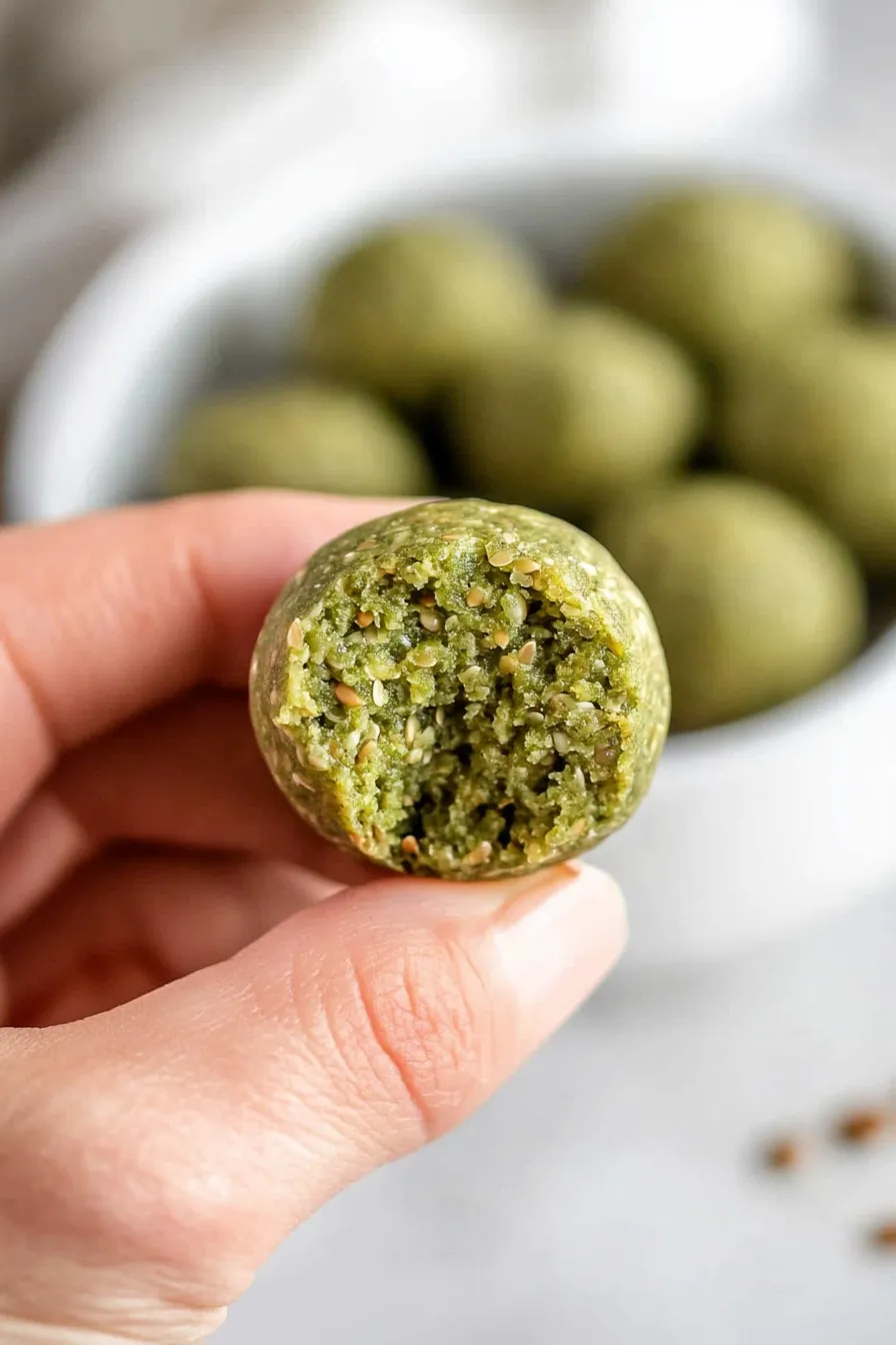 Tasty Matcha Protein Balls Recipe