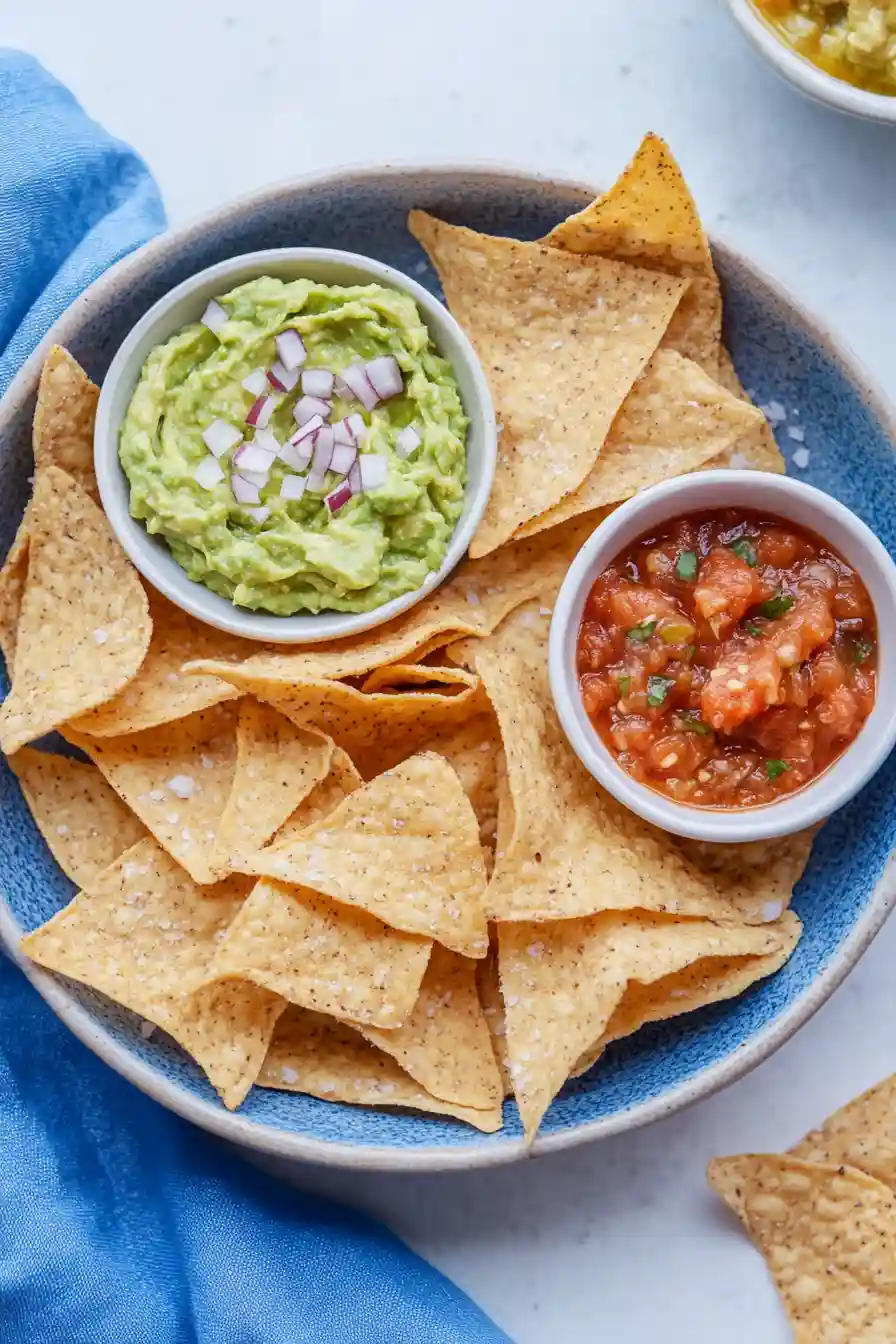 Tasty Tortilla Chips and Dip