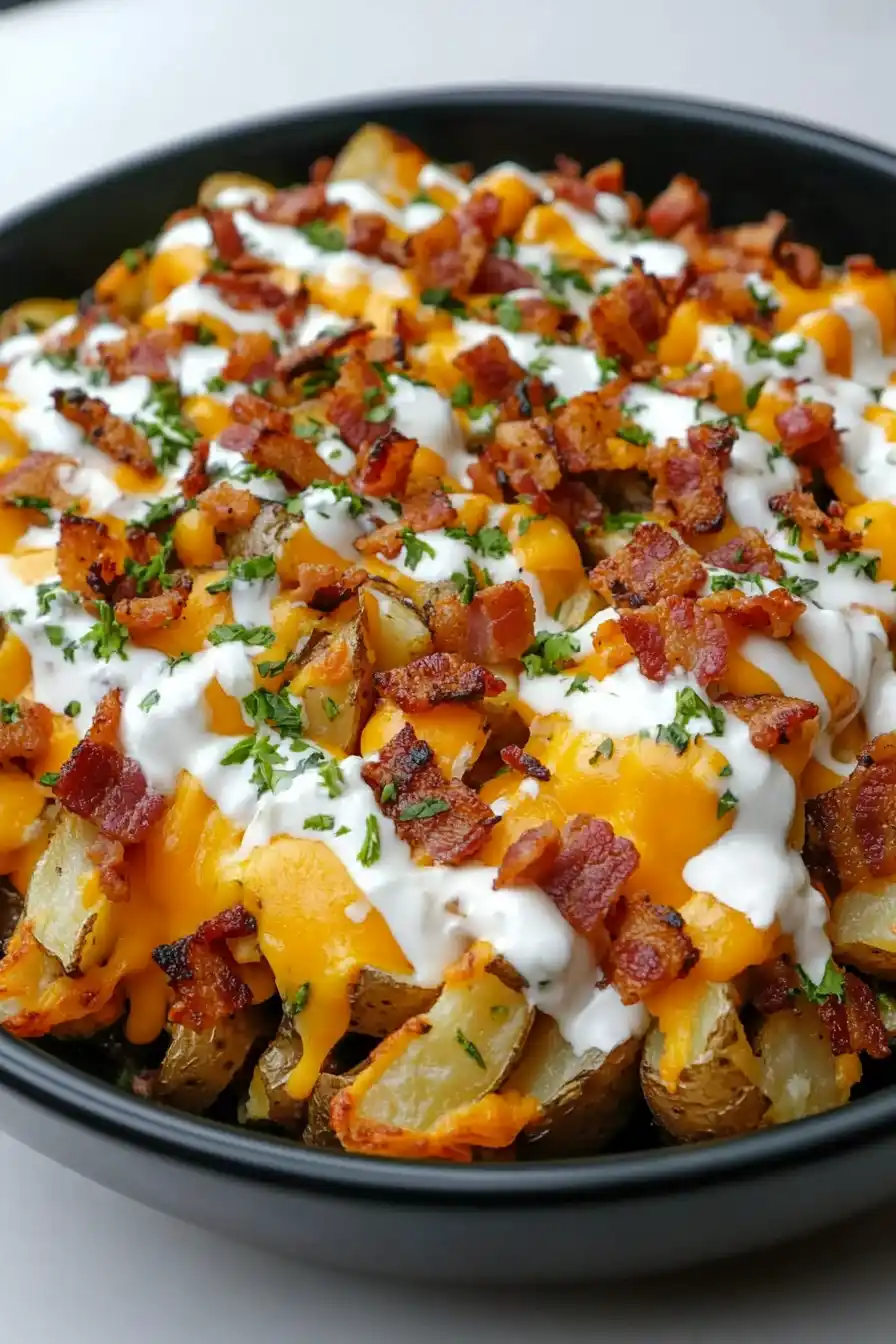 Best Blackstone Loaded Potatoes