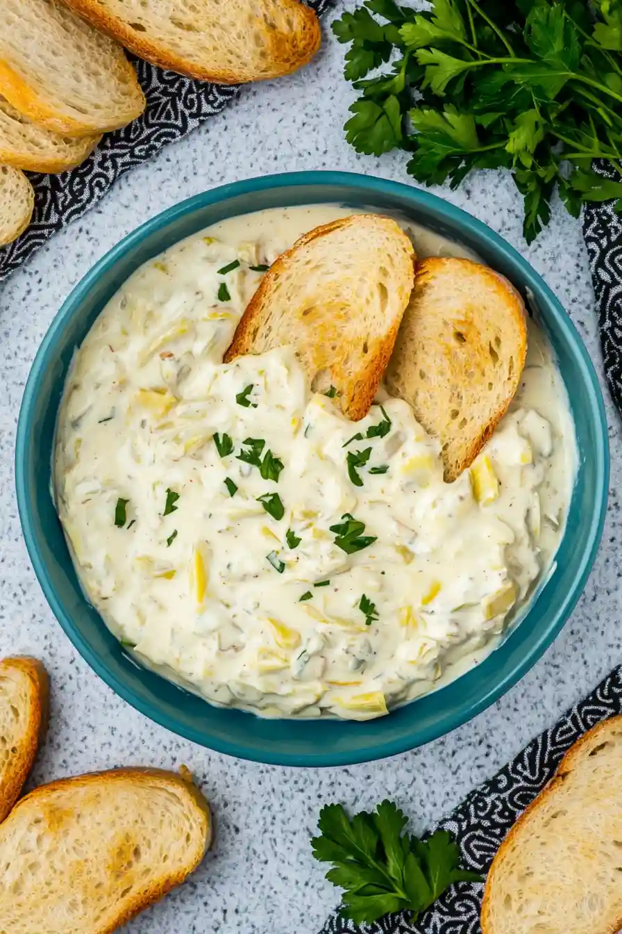 Creamy Crock Pot Artichoke Dip