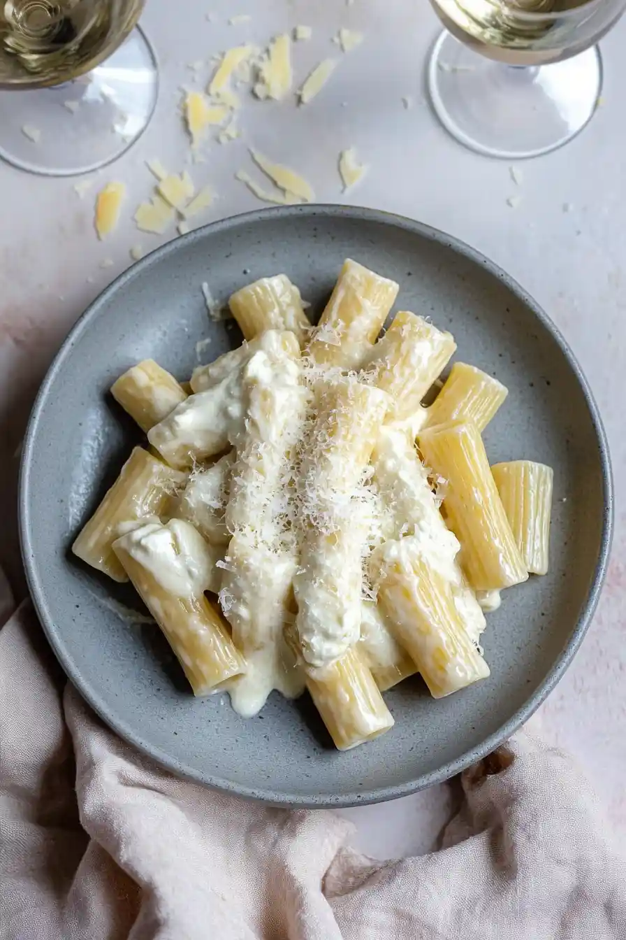 Juicy Ricotta Pasta with Veggies