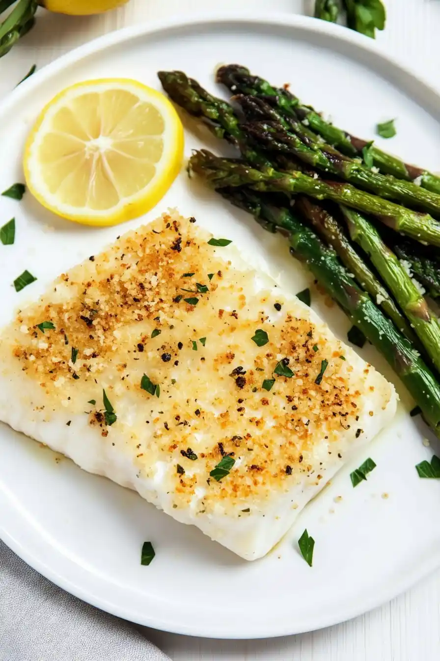 Tasty Oven-Baked Panko-Crusted Halibut