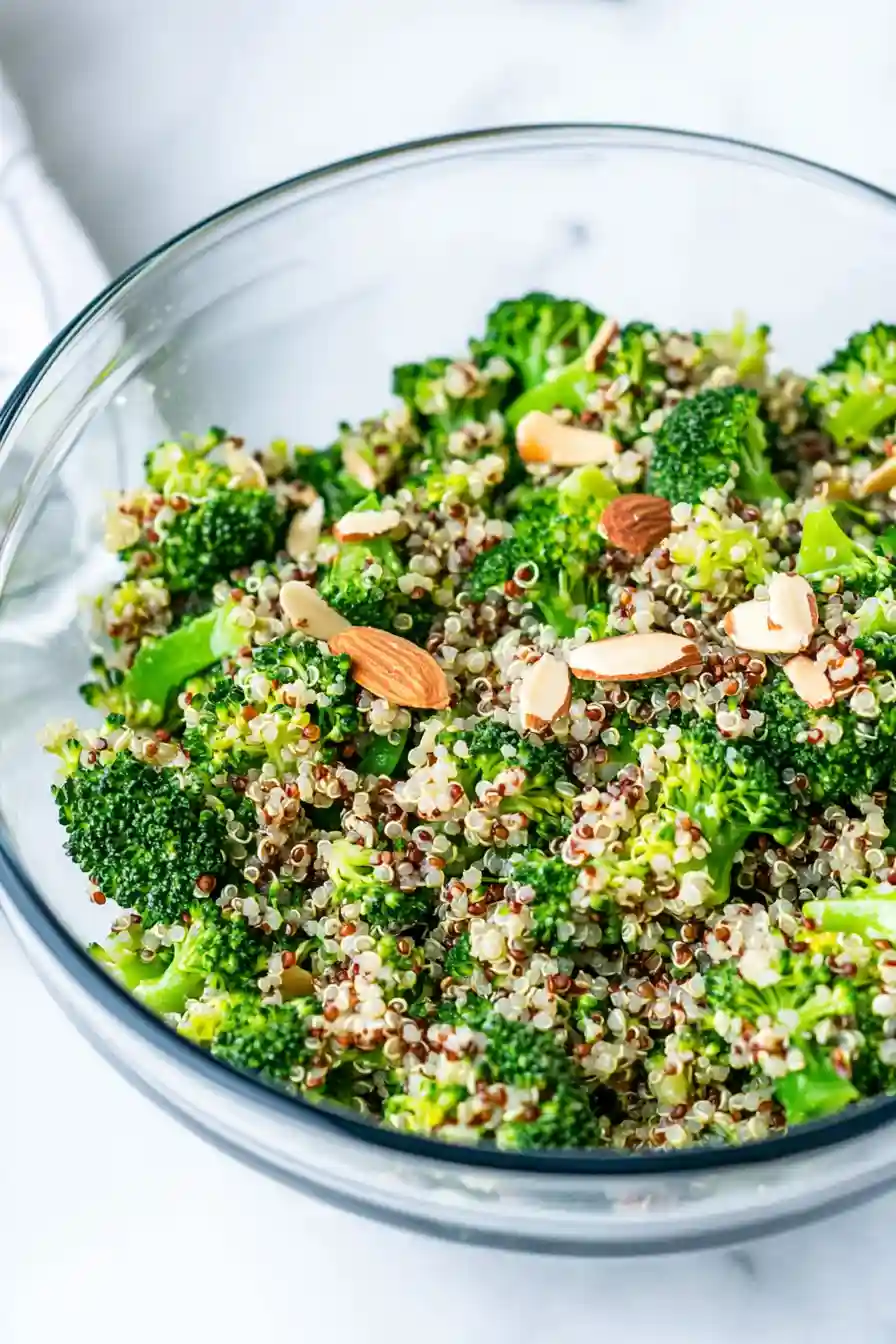 Quick Broccoli Quinoa Salad