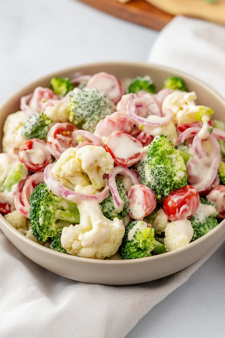 Easy Christmas Broccoli Salad Recipe