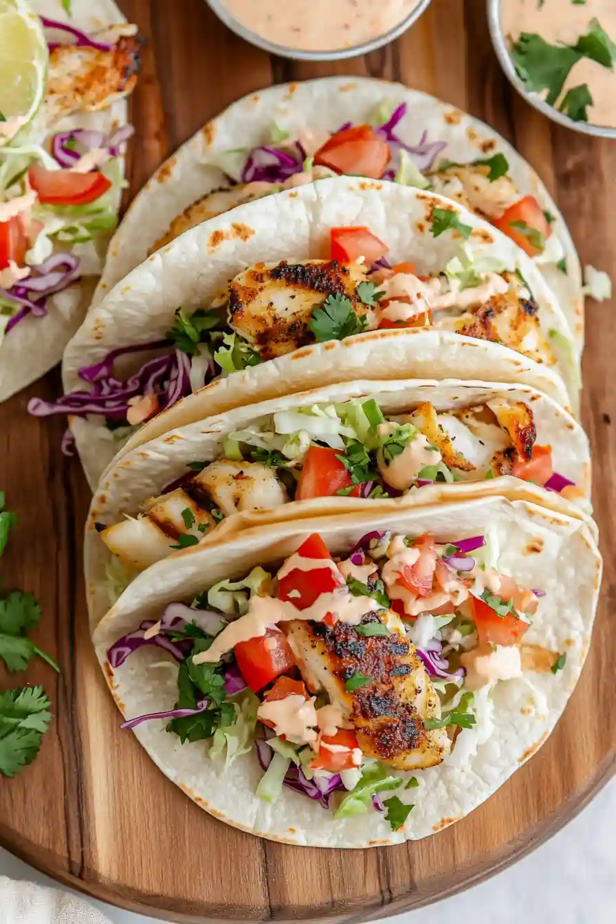 Tasty Grilled Fish Tacos