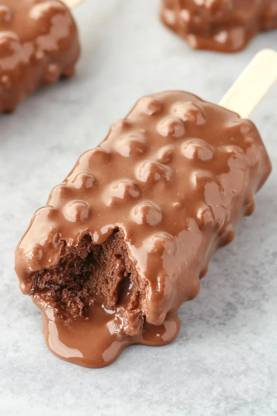 Easy Chocolate Ice Cream Bar Recipe