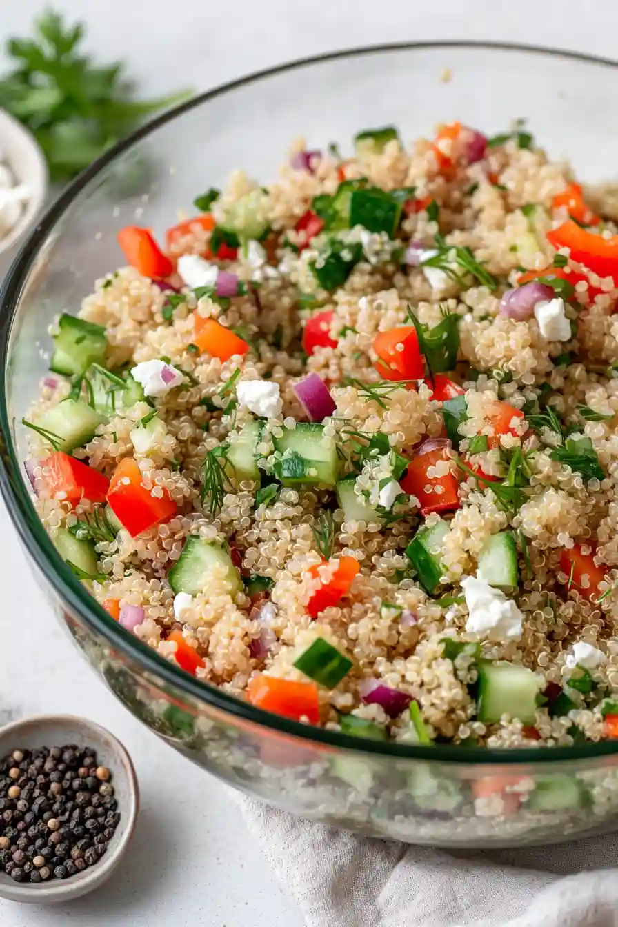 Tasty Quinoa Salad Meal Prep