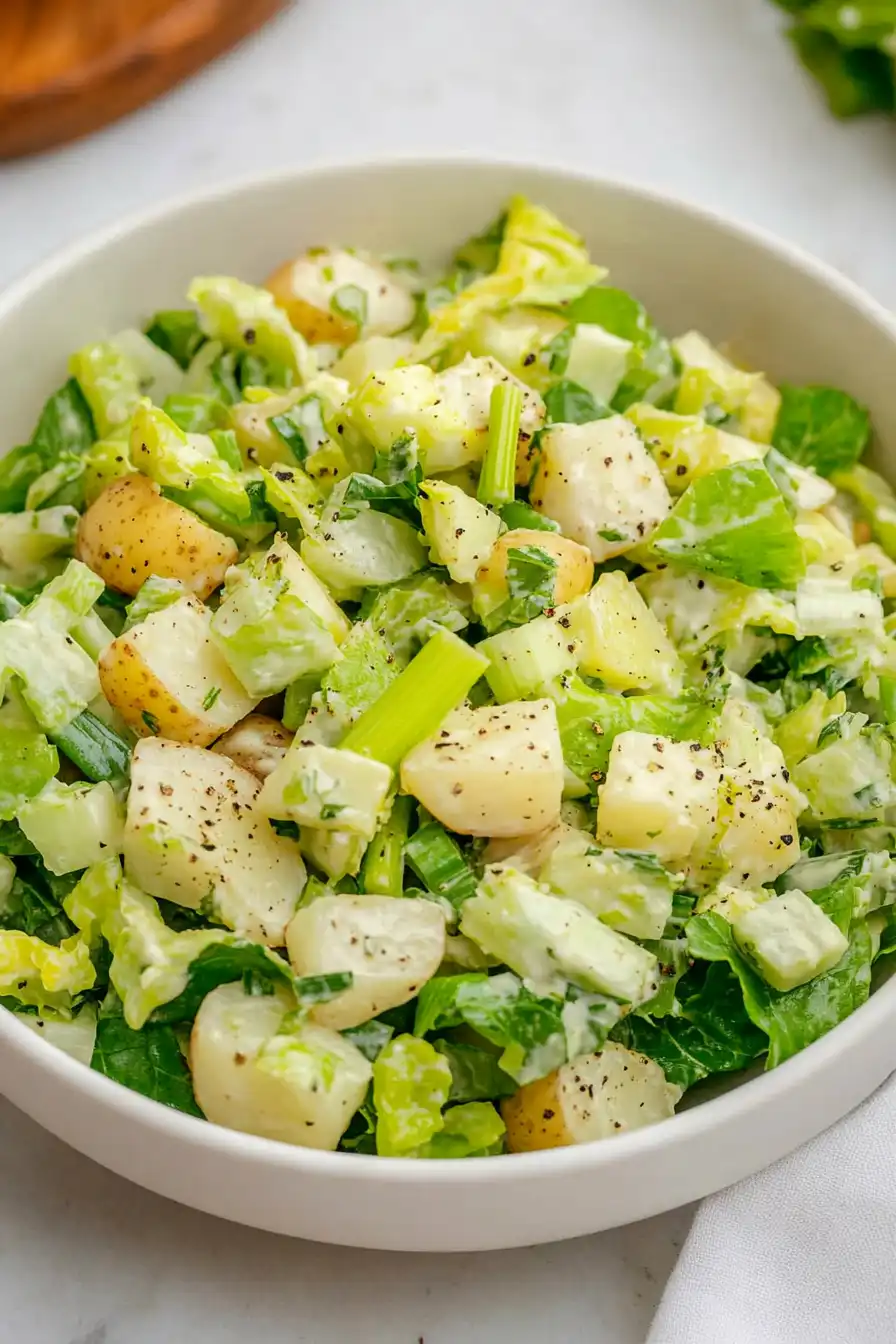 Flavorful Potato and Lettuce Salad