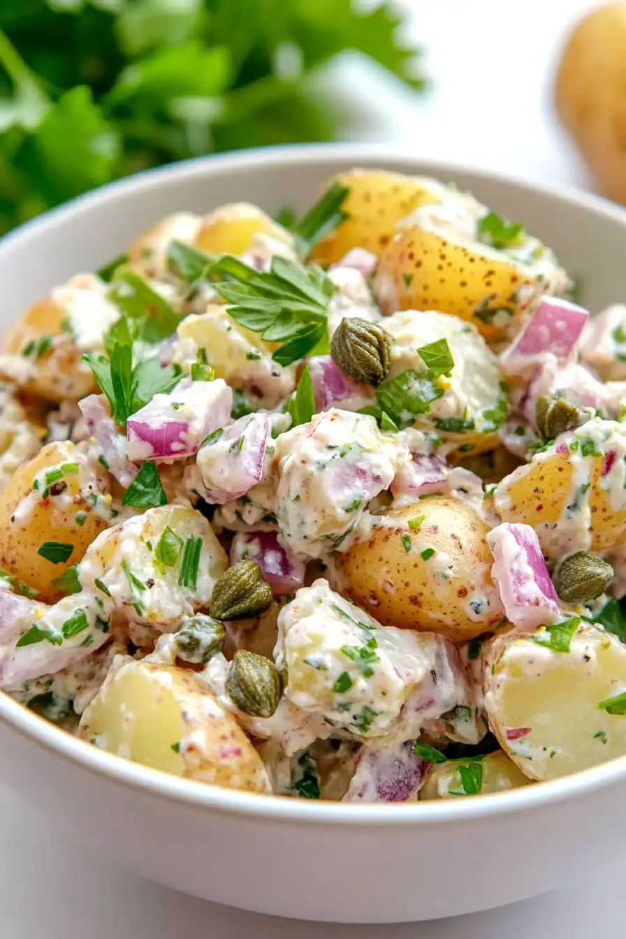 Classic Potato Salad with Capers