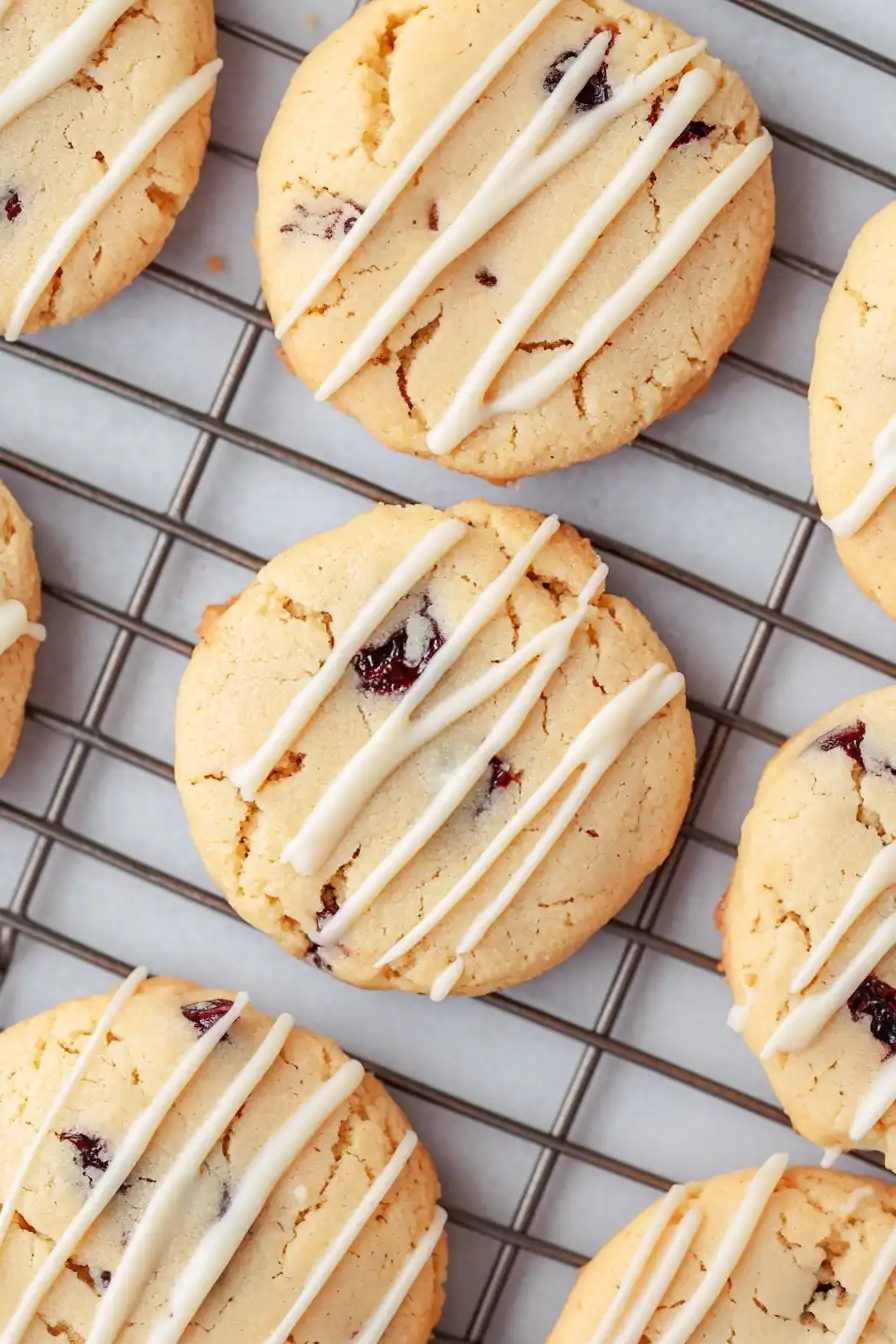 Fluffy Gluten Free Cherry Almond Cookies