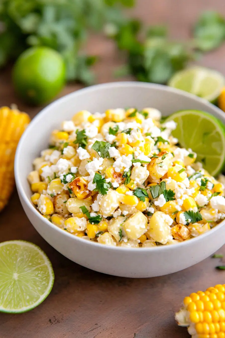 Delicious Mexican Street Corn Potato Salad