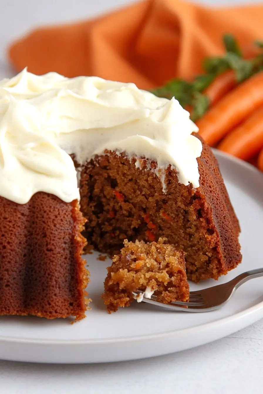 Homemade Carrot Bundt Cake