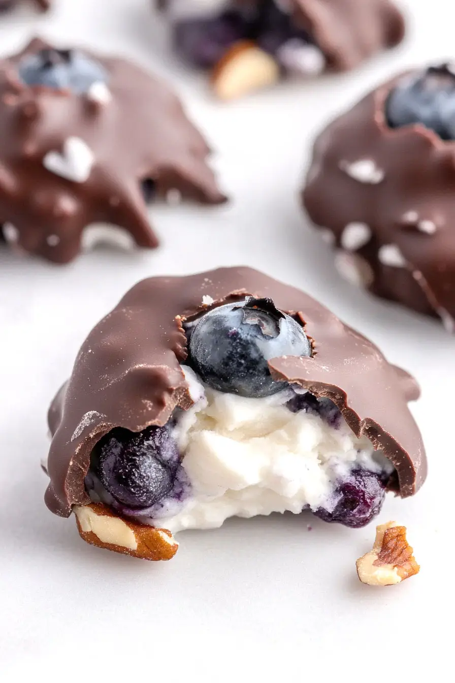 Wholesome Frozen Blueberry Yogurt Clusters Wholesome Frozen Blueberry Yogurt Clusters