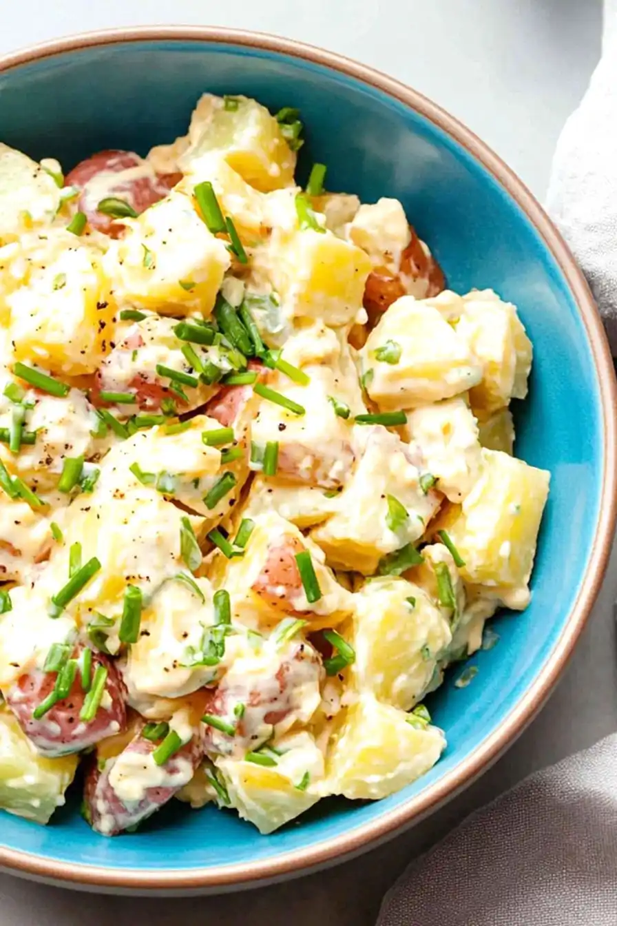 Savory Green Onion and Potato Salad