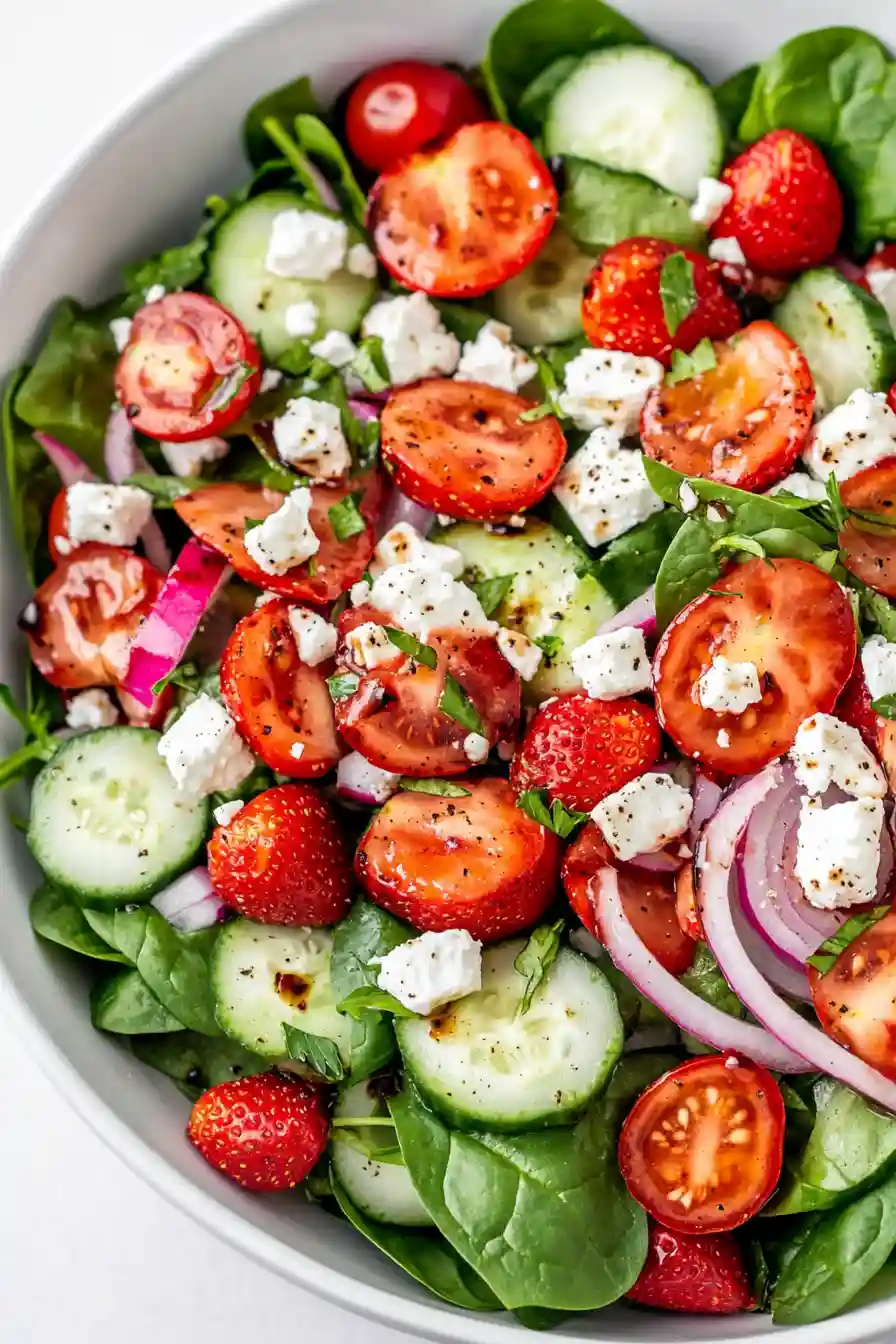 Juicy Strawberry Salad