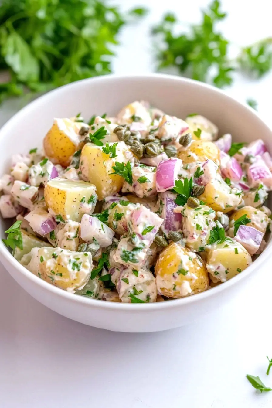 Classic Potato Salad with Capers