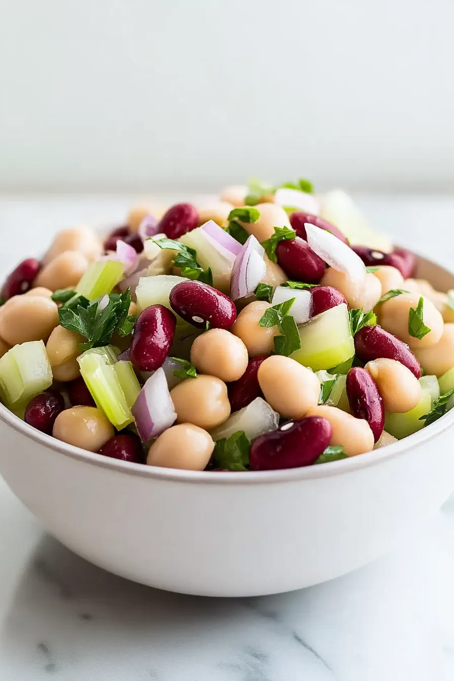 Refreshing Three Bean Salad