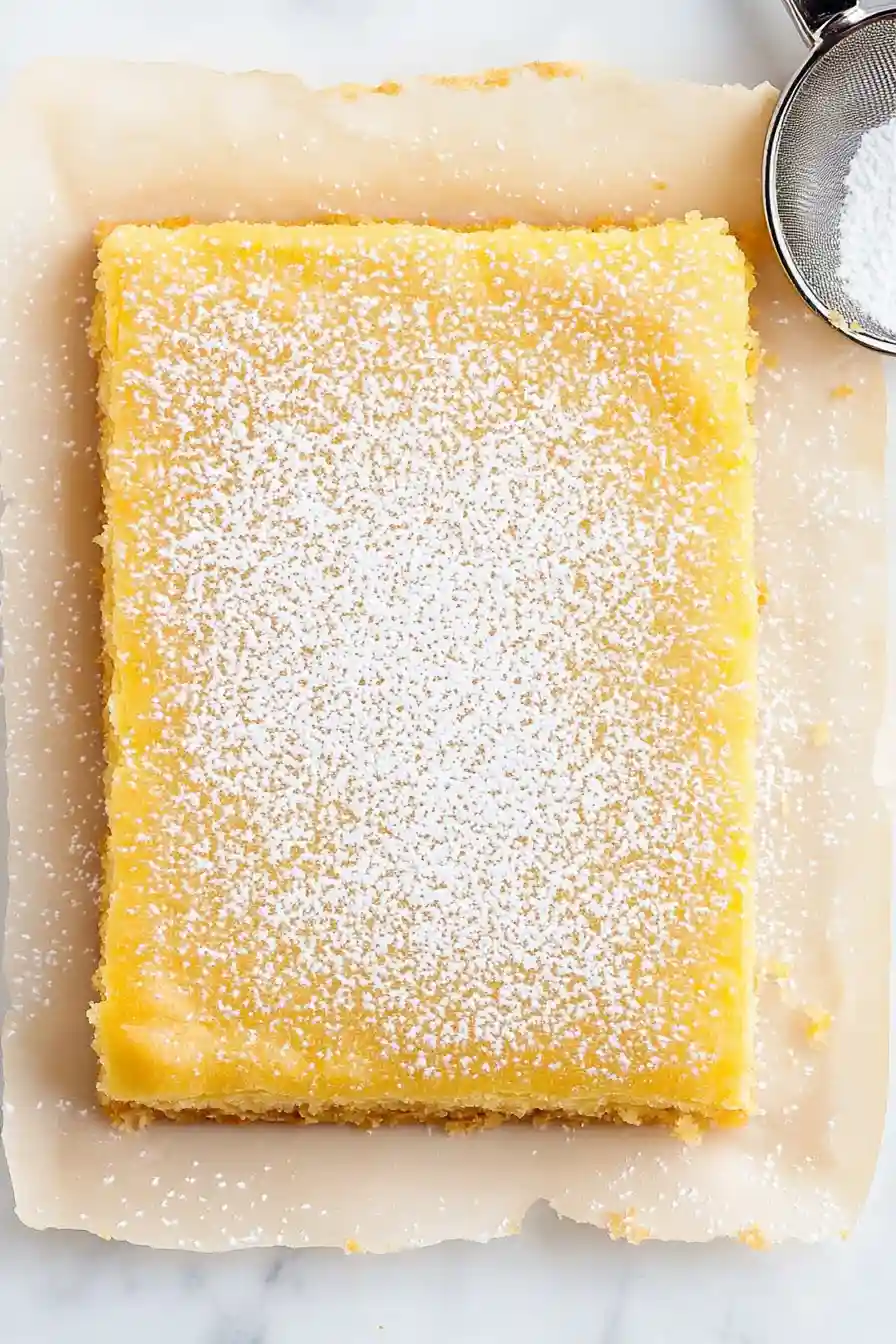 Classic Lemon Shortbread Bars