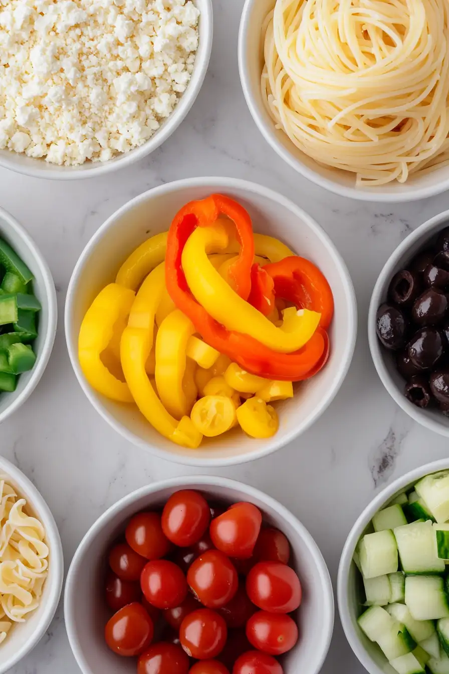 Easy Pasta Salad Bar Ideas