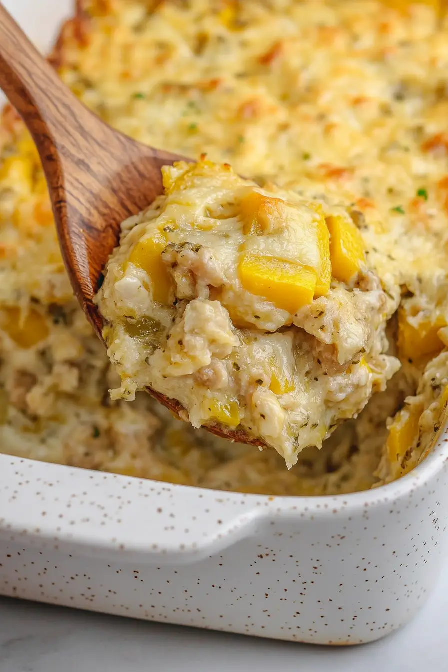 Mouthwatering Yellow Squash Casserole with Stuffing