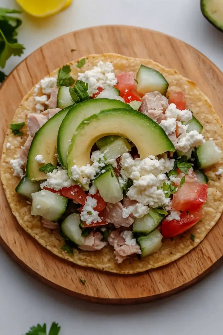 Quick & Easy Tostadas de Atún