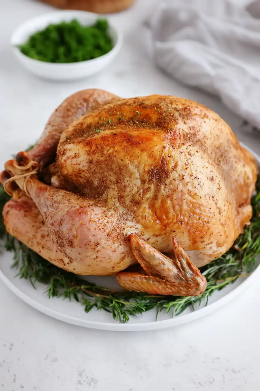 Perfect Dry Rub Roast Turkey