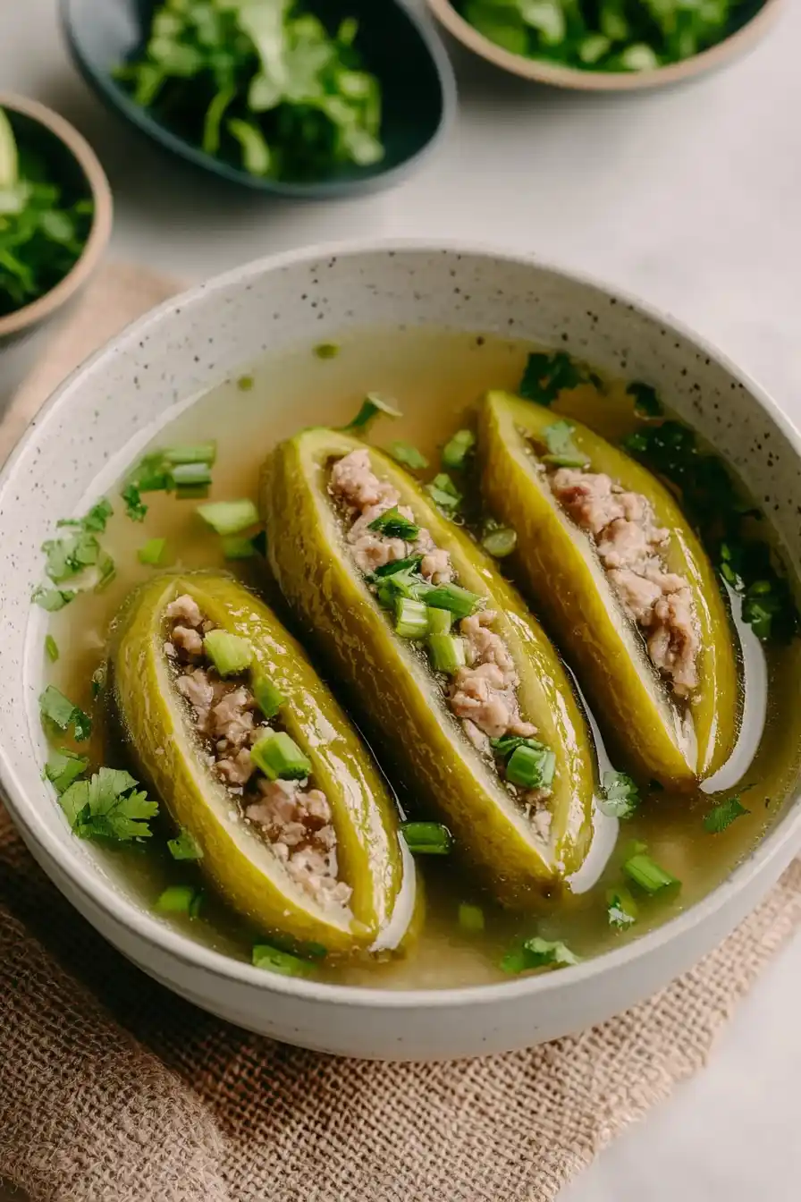 Delicious Canh Khổ Qua Recipe