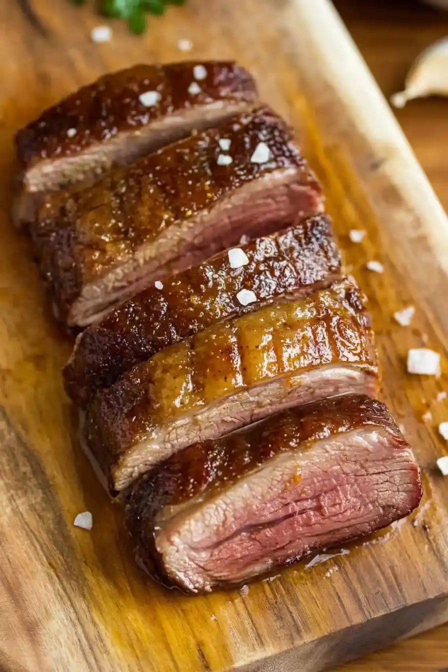 Gourmet Roasted Duck Breast with Orange Sauce