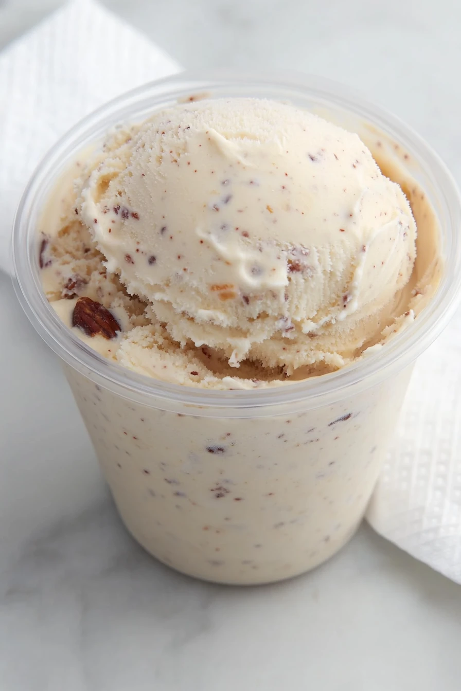 Quick Ninja Creami Butter Pecan Ice Cream