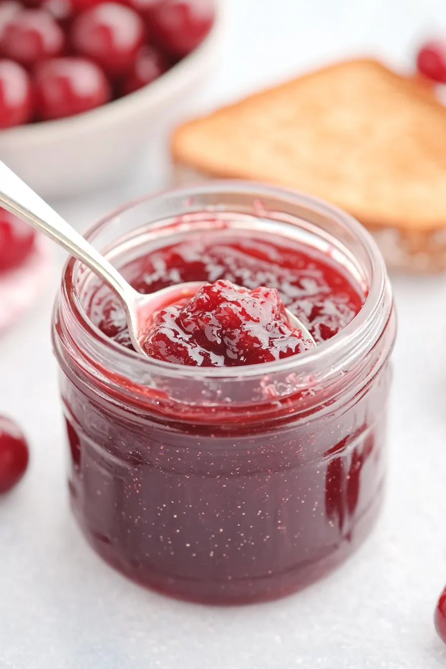 Easy Cherry Jam Canning Recipe
