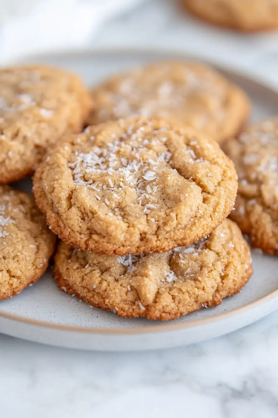 Crispy Coconut Cookies