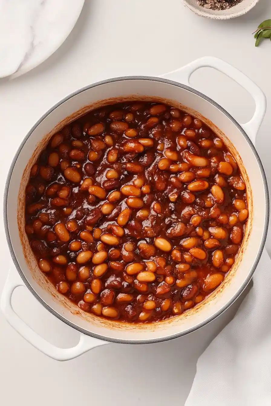 Quick Baked Beans from Scratch