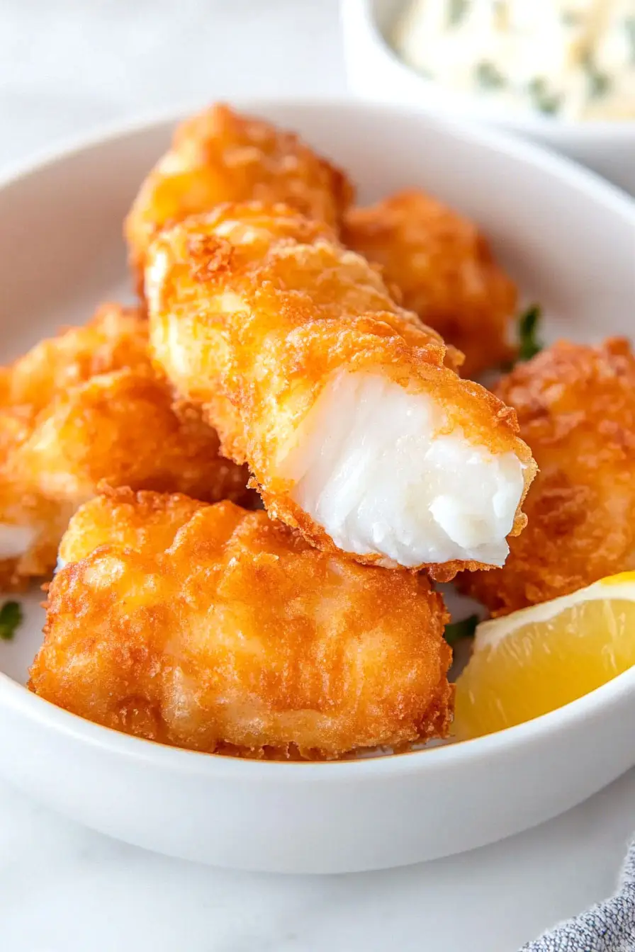 Delicious Beer Battered Halibut