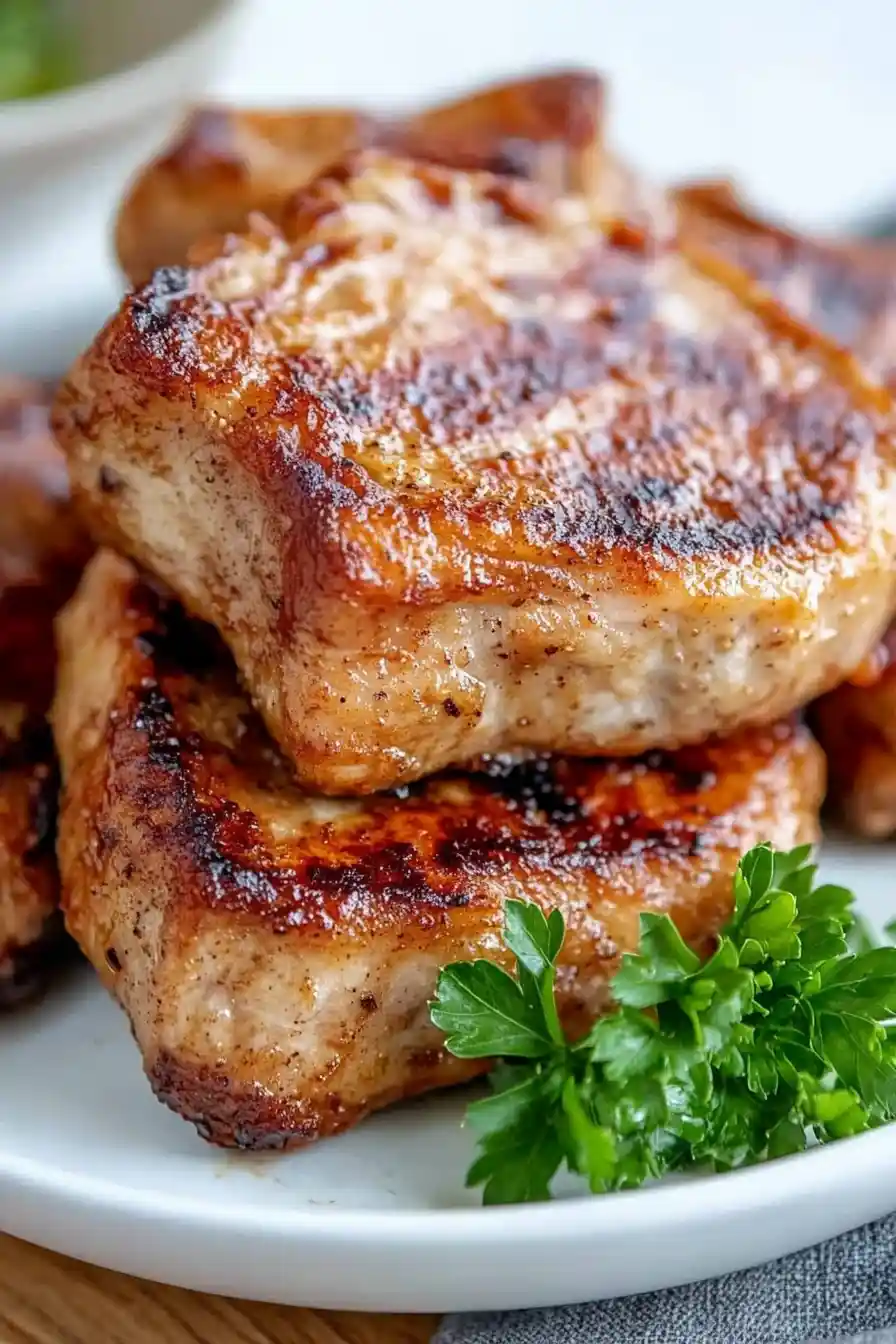 Perfectly Grilled Boneless Pork Chops