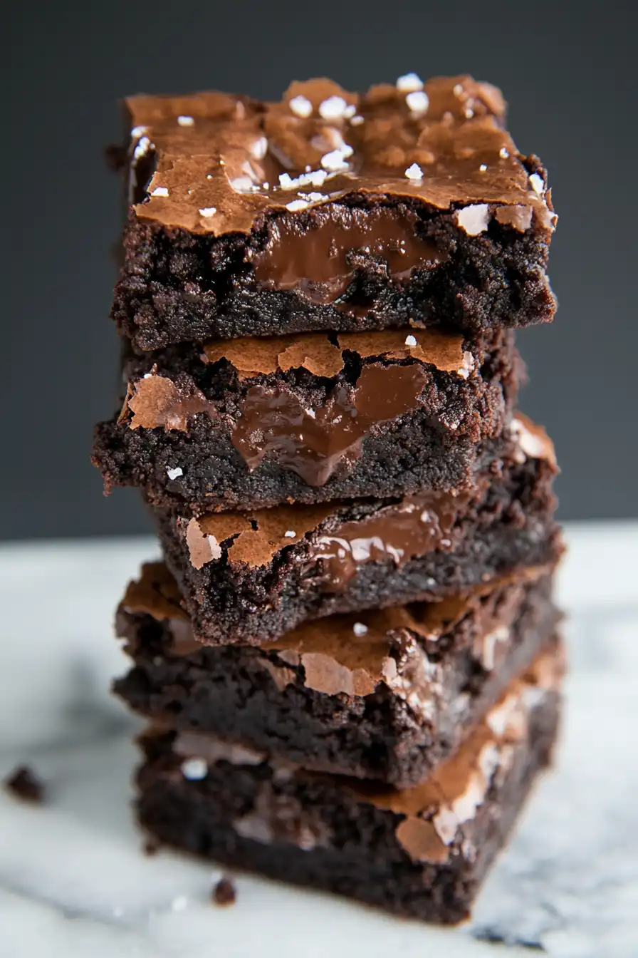 Fudgy Eggless Brownies