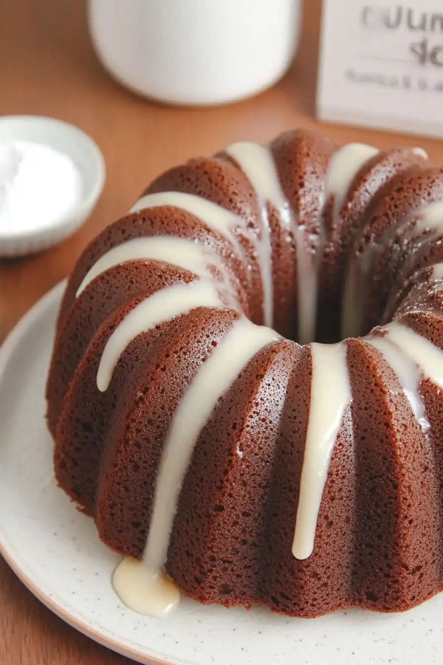 Quick Bundt Cake Powdered Sugar Glaze