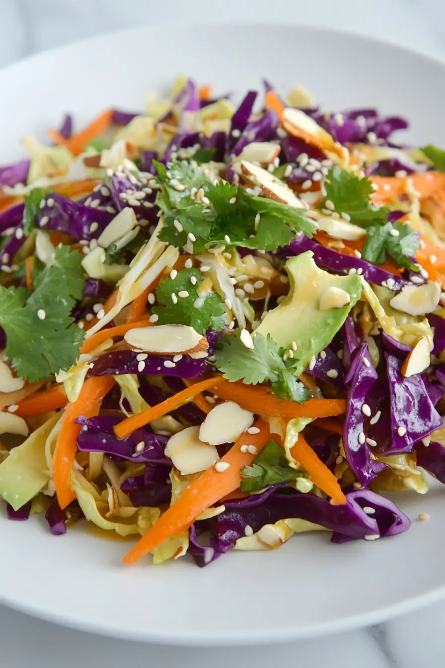Healthy Asian Spring Salad