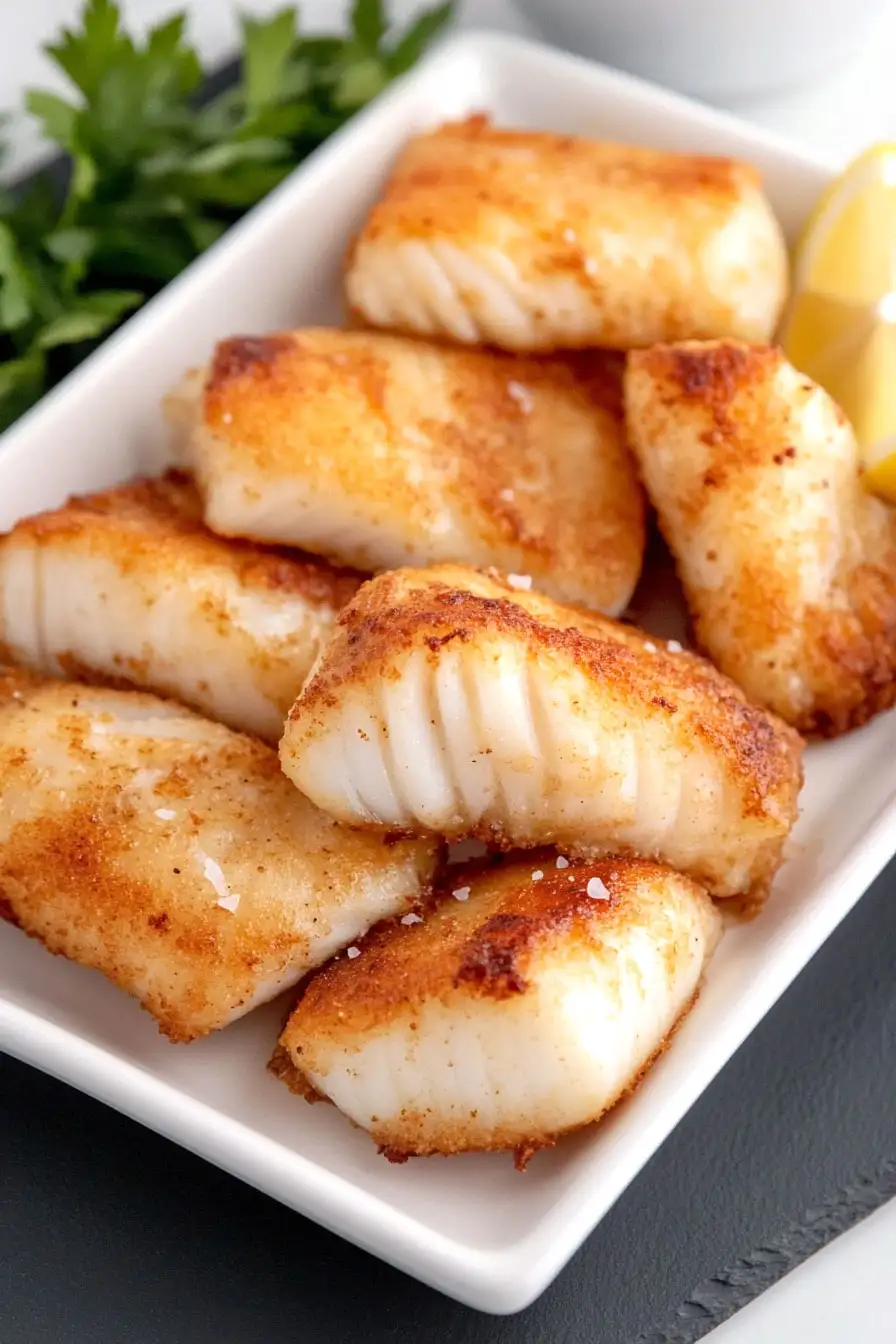 Healthy Halibut Cheeks Option