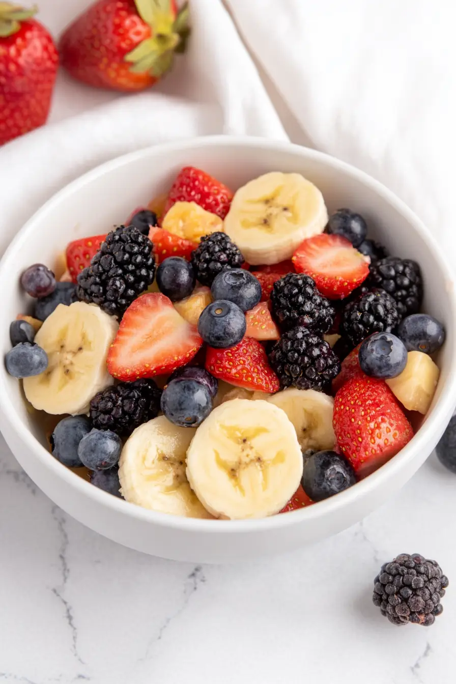 Simple Breakfast Fruit Salad