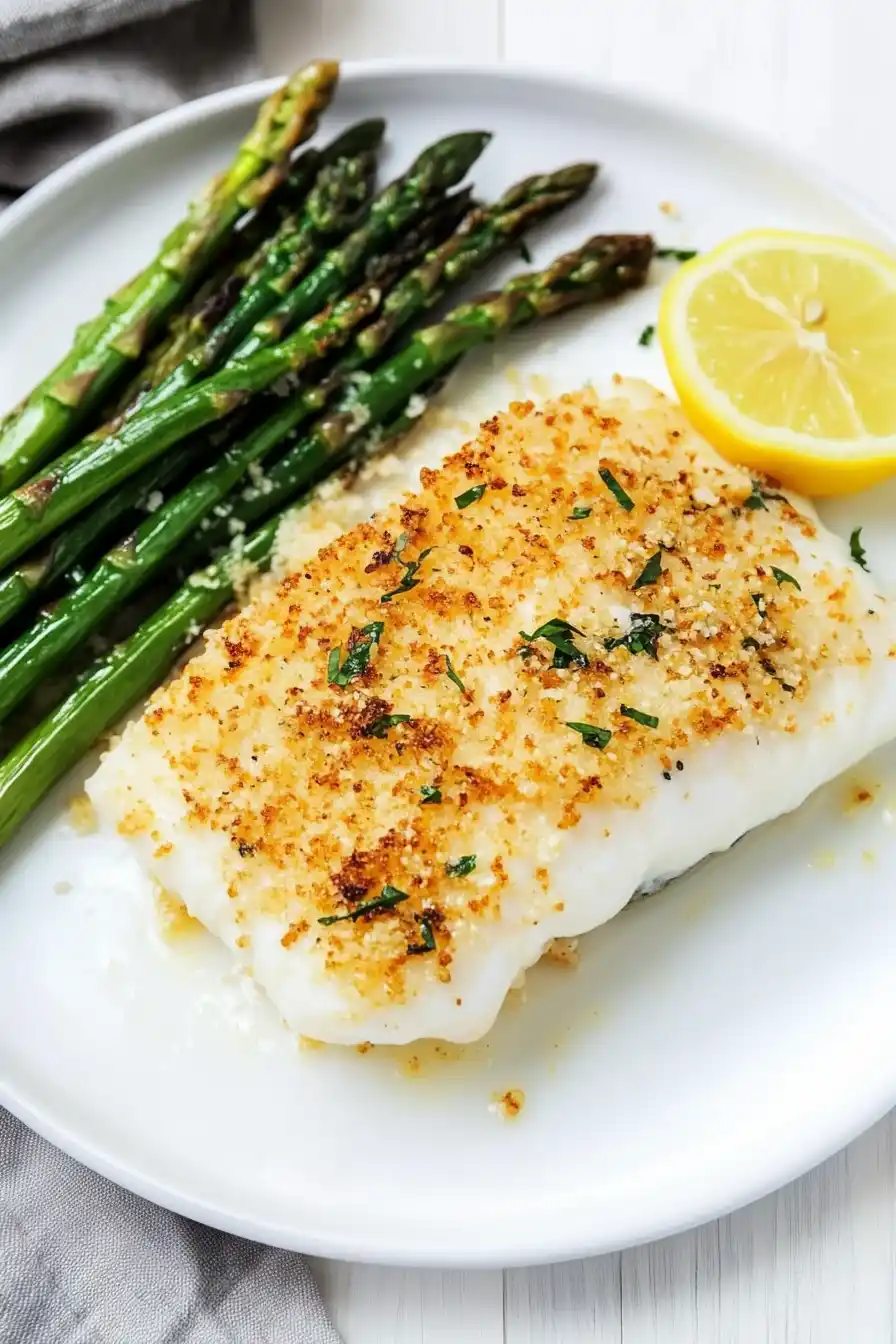 Tasty Oven-Baked Panko-Crusted Halibut