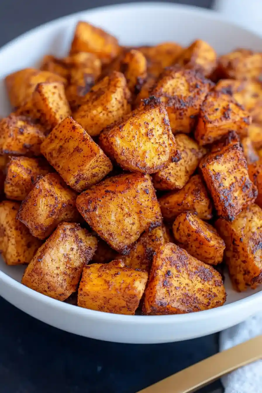 Best Air Fryer Sweet Potato Fries with Brown Sugar
