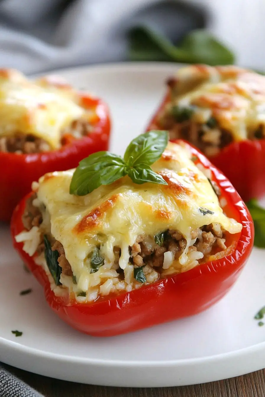 Wholesome Low Sodium Stuffed Bell Peppers