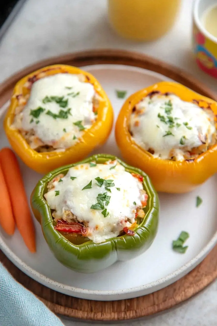 Colorful Stuffed Bell Peppers for Kids
