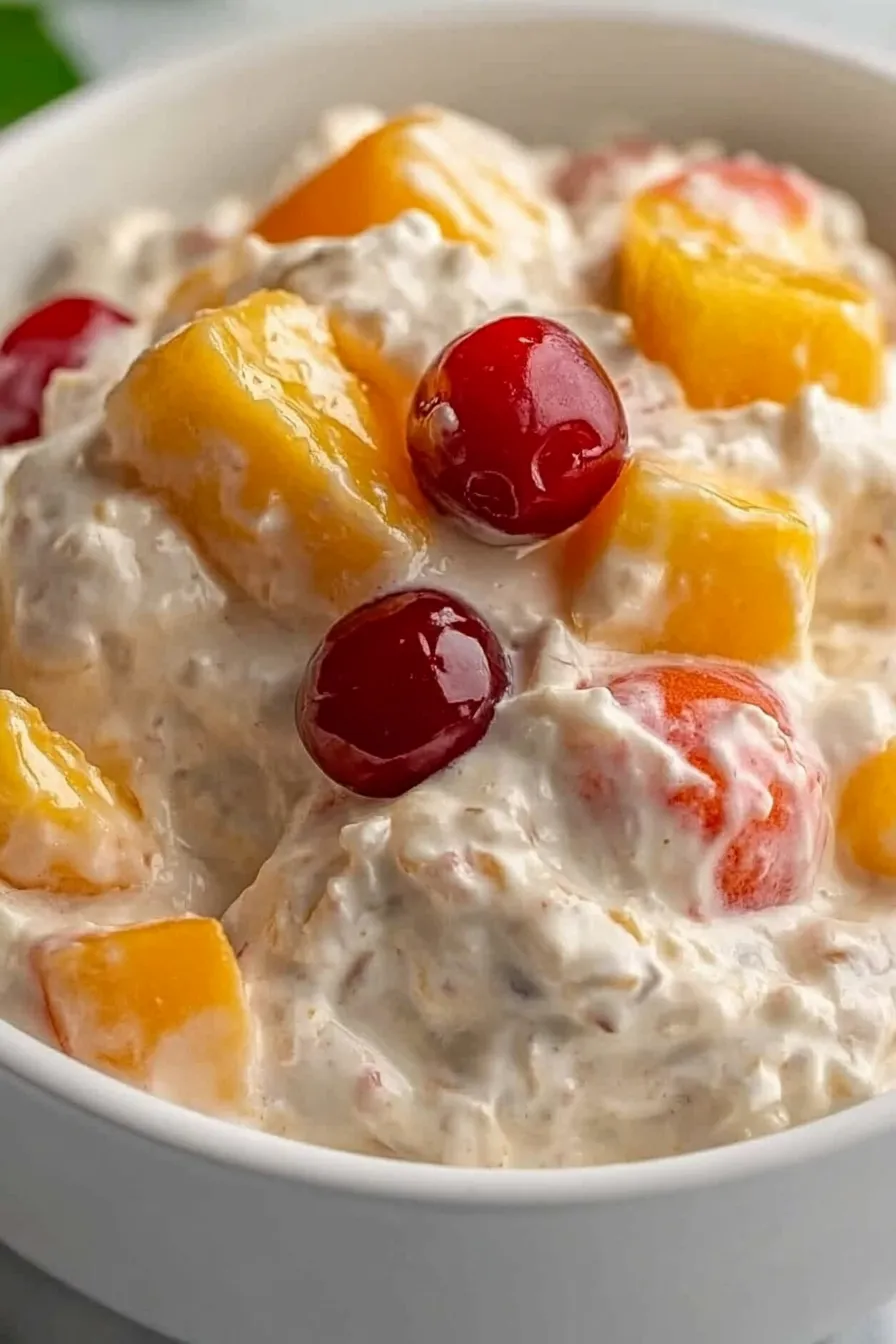 Delicious Cream Cheese Fruit Salad