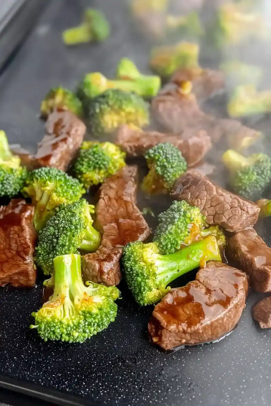 Easy Blackstone Beef and Broccoli
