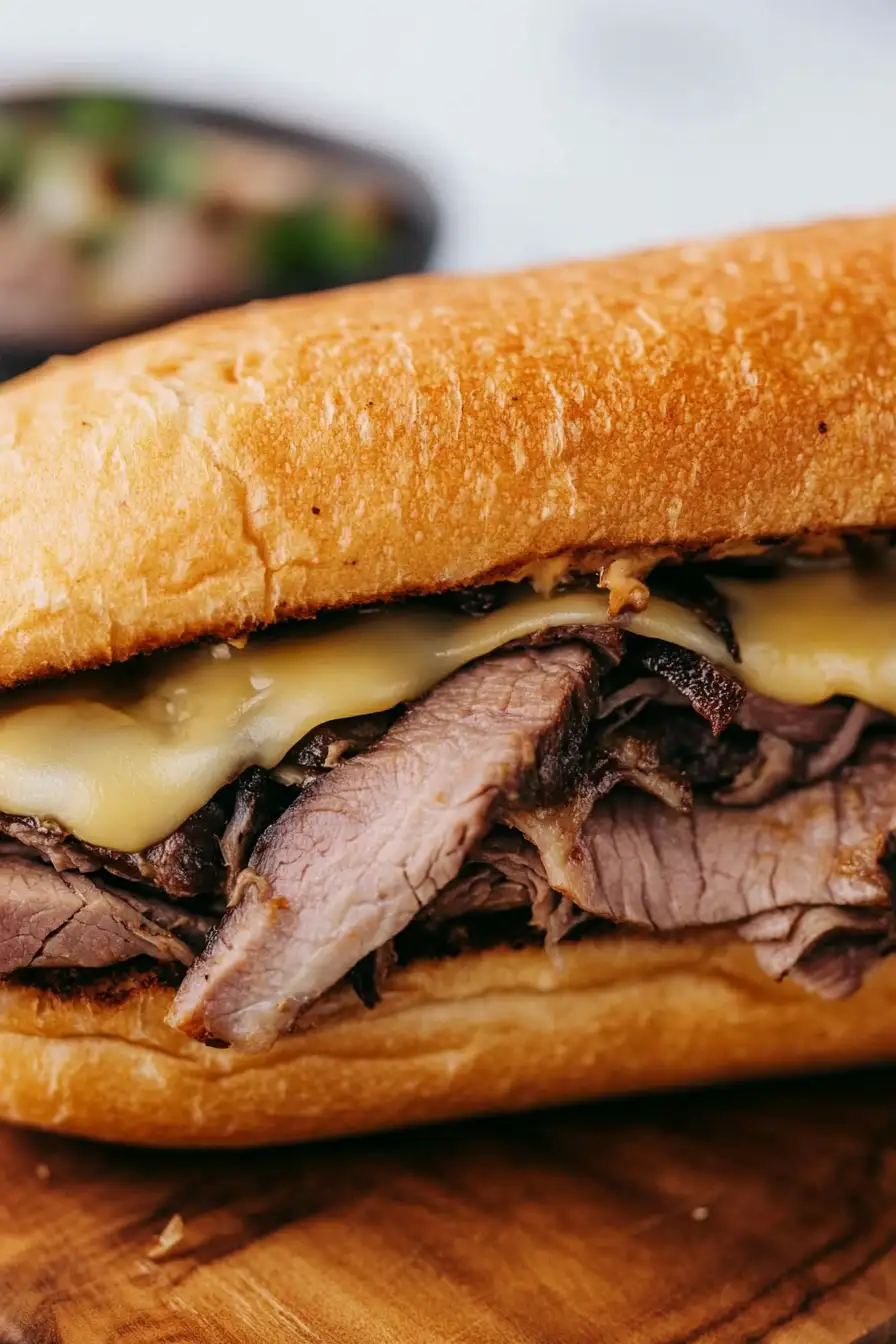 Classic Roast Beef French Dip Sandwich